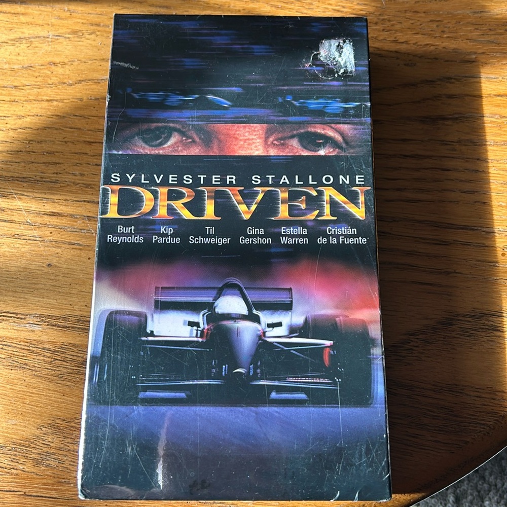 Driven (VHS 2001) Sylvester Stallone/Burt Reynolds/Estelle Warren New